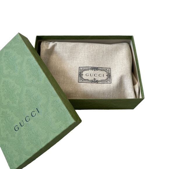 GUCCI GG Retro Mini Crossbody Bag with Interlocking G Black Logo Canvas NEW - Picture 8 of 12